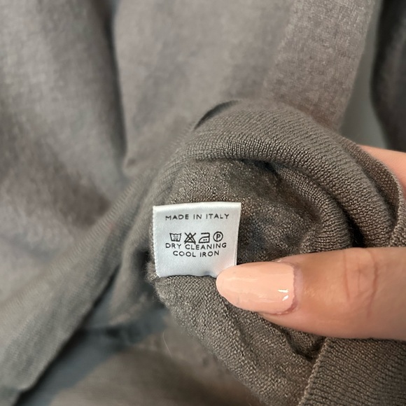 Loro Piana Taupe Womens Crewneck Sweater cashmere and silk - Picture 5 of 13